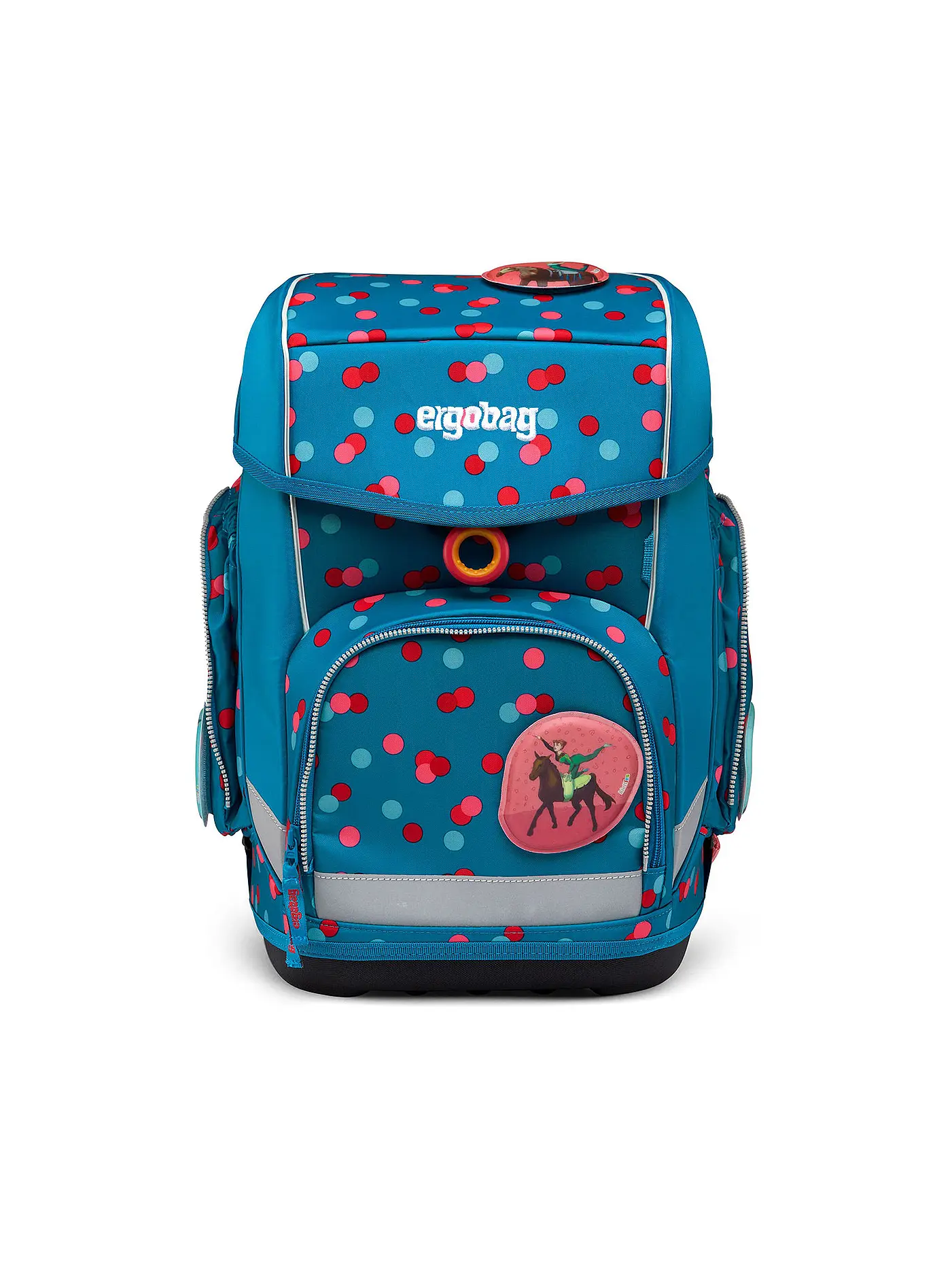 ERGOBAG | Schultaschen Set 5tlg CUBO - BärRex | petrol